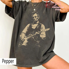 NEW President Abraham Lincoln Guitar Shirt Abe Lincoln Playing Guitar Design Tee