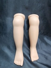 7" Vintage Porcelain Doll Legs For Doll Making and Repair