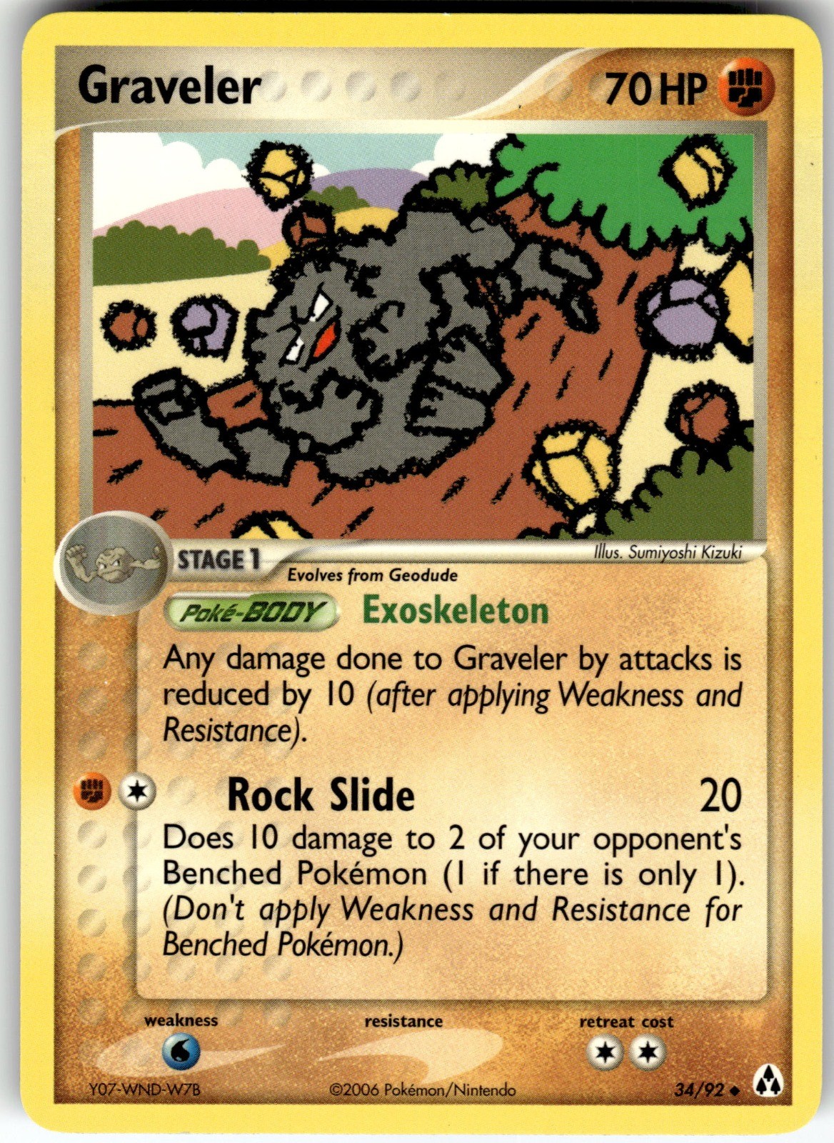Graveler Legend Maker 34/92 2006 NM