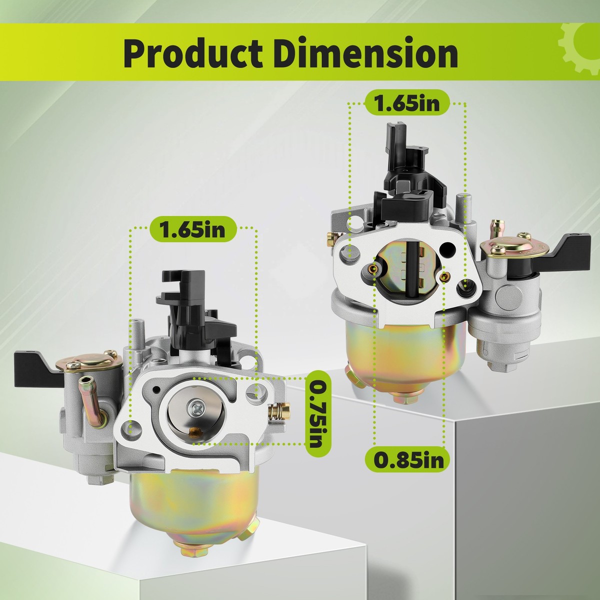 02.__.hn Carburetor Carb Insulator For Harbor Freight Predator Engine 212cc