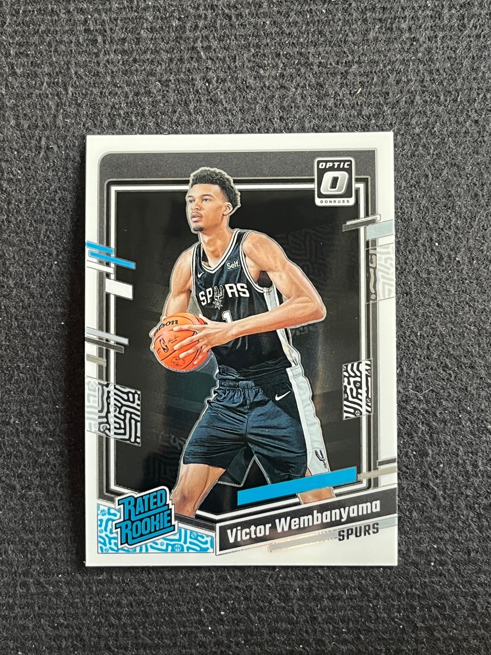 Victor Wembanyama 2023-24 Panini Donruss Optic Rated Rookie RC #225
