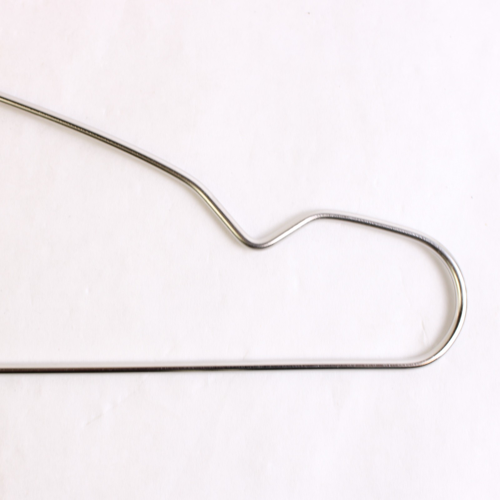 Lot Of 10 matching Unbranded Metal Clothing Hangers For Clothes Stainless Steel