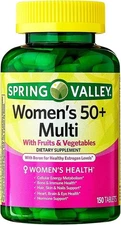 Spring Valley Women's 50+ Multi with Fruits & Veggies Tablets