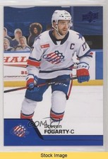 2020-21 Upper Deck AHL Blue Steven Fogarty #136 READ t4m