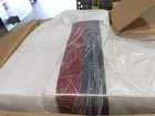 Horizon 26.5 Premium Series Pontoon Captain Stand Steering White Red & Charcoal