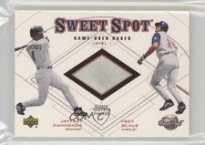 2001 Sweet Spot Game-Used Bases Level 1 Jeffrey Hammonds Troy Glaus #B1-HG 05k6