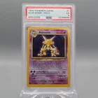 1999 POKEMON GAME ALAKAZAM HOLO BASE SET 1/102 PSA 5 WOTC