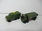 Matchbox Lesney Superfast Two Pack TP-14 Military Badger & Gas Tanker, loose
