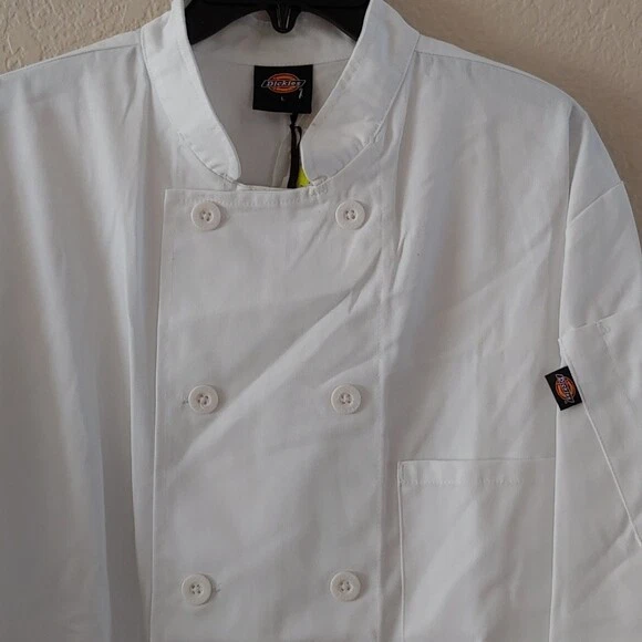 NWT DICKIES Classic Coats Donatello Long Sleeve Chef Top Size 5XL - Image 2 of 4