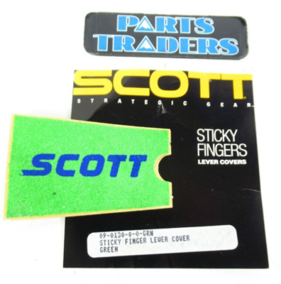 ブールバード4種セット NOS Vintage Scott Sticky Fingers Brake & Clutch Lever Covers Green