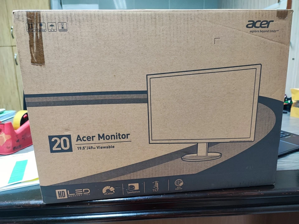 ACER LED MONITOR 19.5W K202HQL - Image 4 of 4