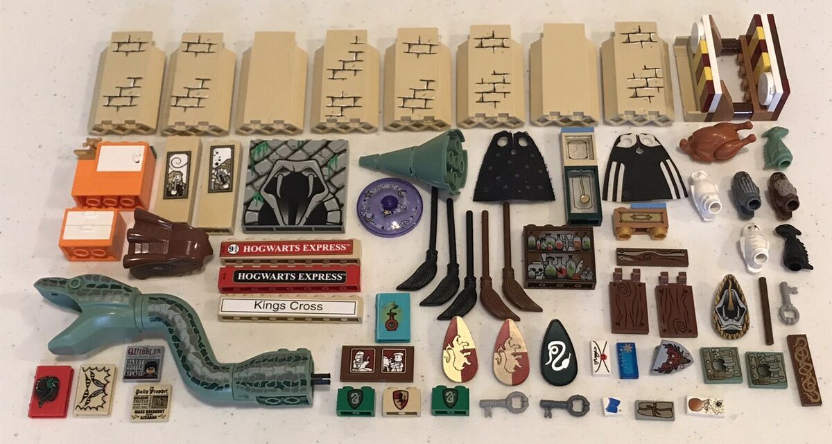 Lego HARRY POTTER BASILISK SNAKE PARTS ONLY From SET 4730