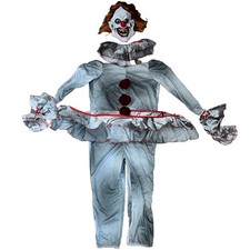 Fun World Boys Twisted Clown Halloween Costume Medium 8