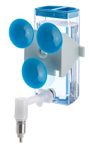 Ferplast Sippy Water Bottle Non Drip Nozzle Suction Cups Hamsters Rodent Cages - Picture 18 of 39