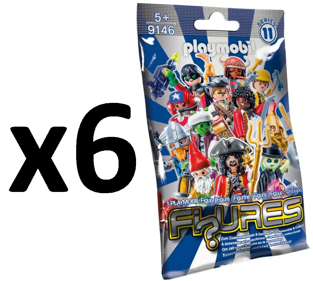 PLAYMOBIL 9146 lot de 6 sachets pour completer rapidement votre collection