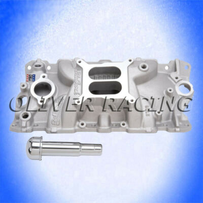 EDELBROCK ANSAUGSPINNE 2703 BelAir Camaro Corvette Impala Malibu 283 265 4,6 SB 