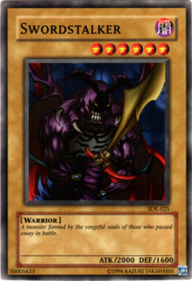 Swordstalker	SDK-025 Mint KAIBA DECK YUGIOH