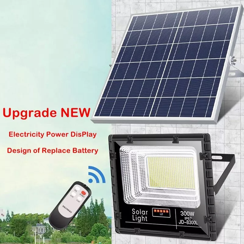 Solar panel online led flood lights