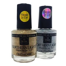 INM Out The Door Northern Lights Hologram Top Coat 0.5 oz. Pick Your Color