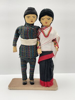 Newari Dress Man & Woman South-East SAARC Nation Nepal Traditional 