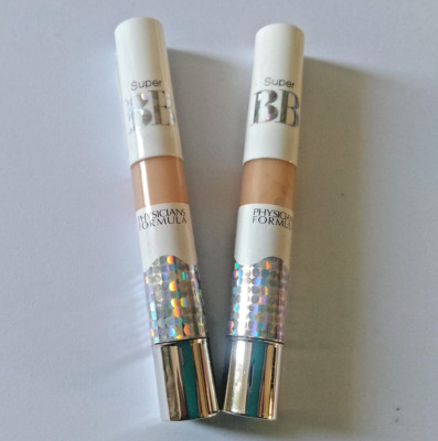 2 x Physicians Formula SUPER BB All-in-1 CONCEALER ~ #7887 LIGHT MEDIUM Set of 2