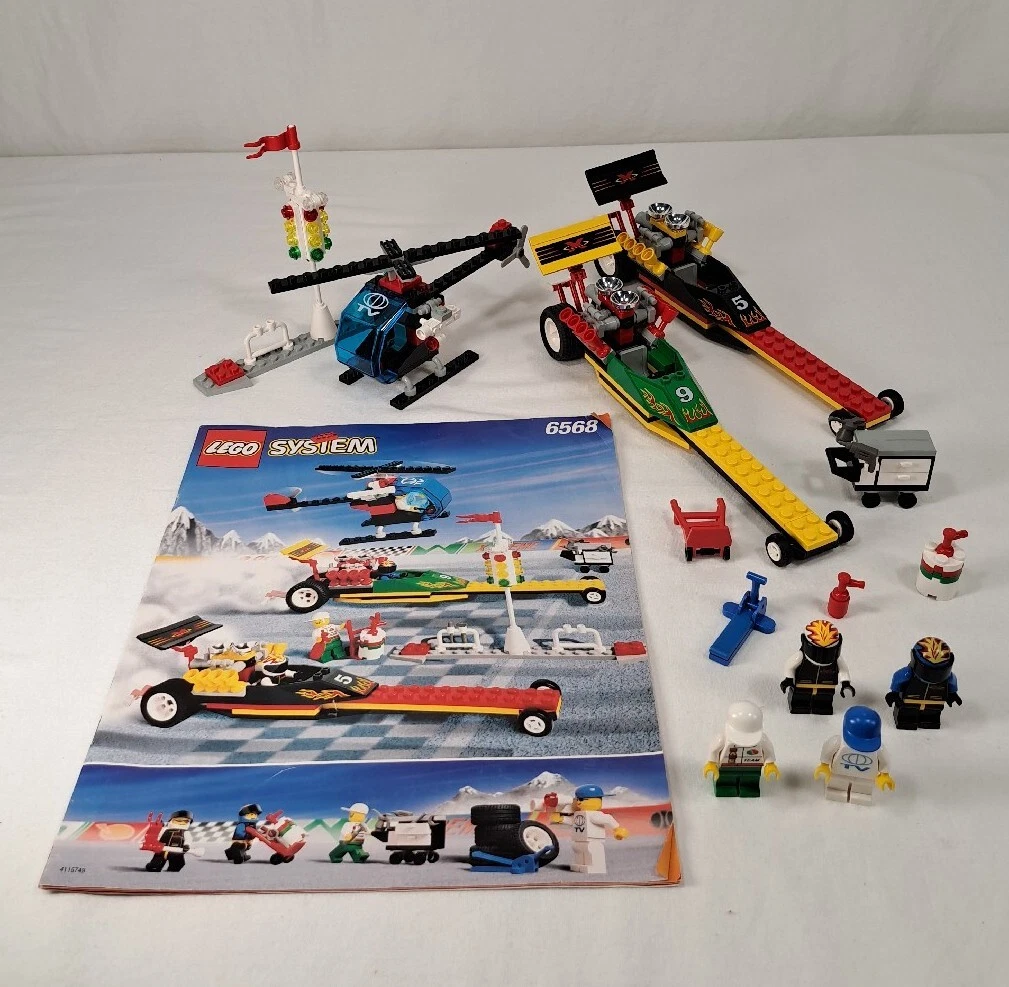 LEGO Extreme Team 6568 Drag Race Rally Complete with
