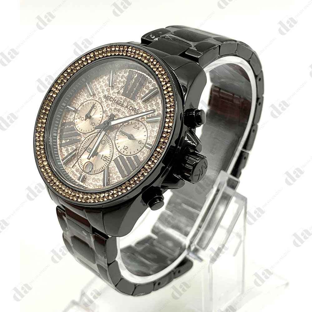 Michael Kors MK5879 Everest Black Rose Stainless-Steel  display picture 1