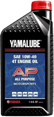 Yamalube YAMAHA 10W40 All Performance Oil ATV MX SXS MC- 1 Quart