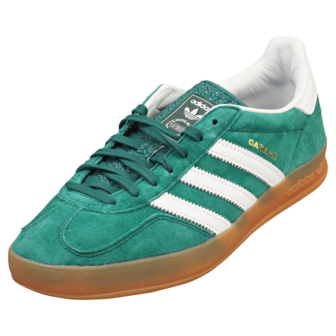 【adidas】GAZELLE INDOOR SHOES Collegiate Green スエード Adidas Gazelle Indoor 