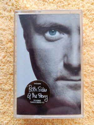 Phil Collins Both Sides Of The Story Cassette Tape  1993