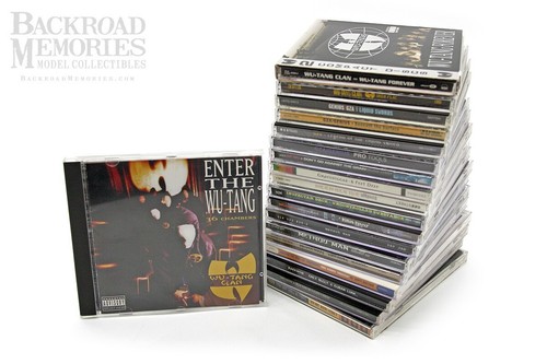 Lot of Vtg (1993-2002) Various "Wu-Tang Clan" Hip Hop Compact Discs (19) - USED