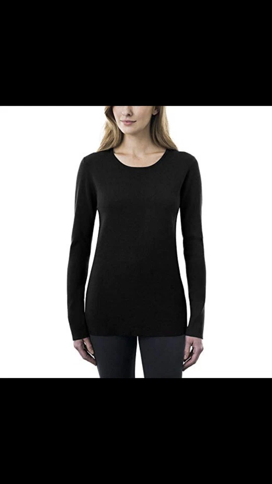 Suéter Kirkland Signature Damas’ Cuello Redondo Tejido Acanalado Elástico Talla XXL NUEVO CON ETIQUETAS Foto 2 de 4