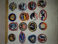 Vintage APOLLO PATCHES lot of 16 Collection
