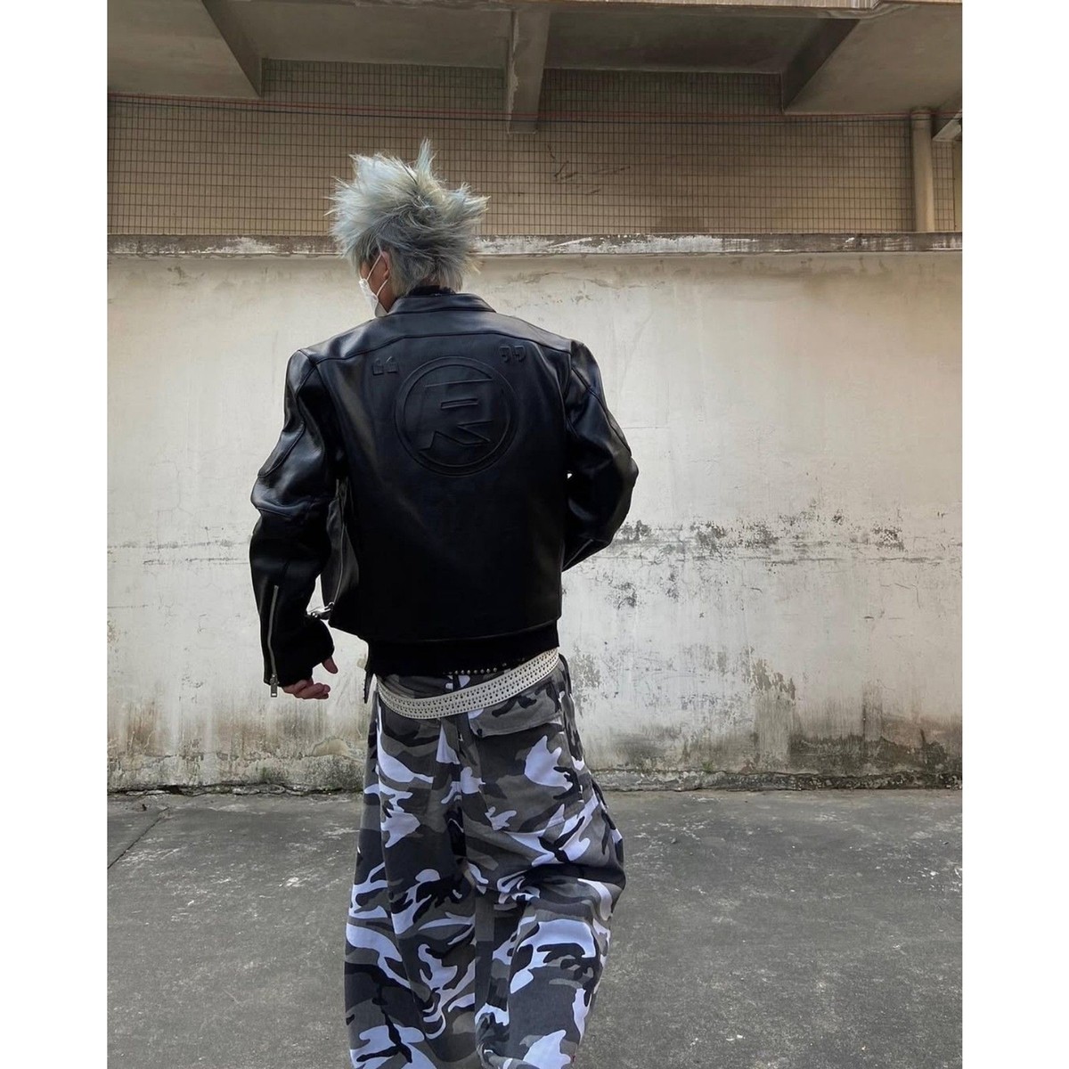 RYE CHASIN Cropped Racing Leather Jacket | eBay RYE CHASIN Cropped Racing Leather Jacket | eBay