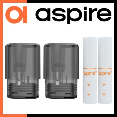 Aspire Vilter Pod 2ml mit 1,0 Ohm Coil + Papierfilter (2 Stück pro Packung)