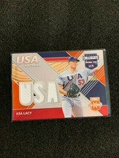 2020 Elite Extra Edition USA Material 107/199 Jersey Orange Asa Lacy Kansas City