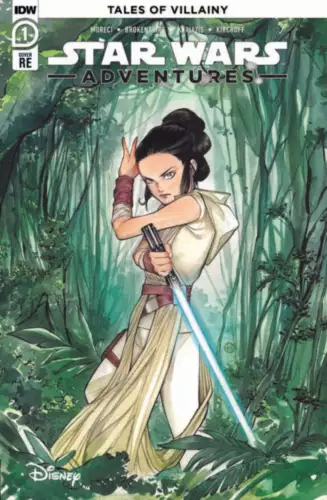 Star Wars Adventures (2020) #1 Peach Momoko Trade Variant Rey (12/22/2021) IDW