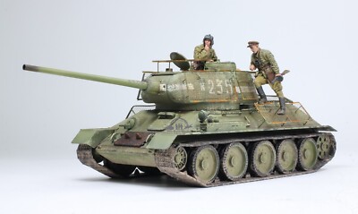 PreSale Soviet Tank Crew & Commander 1945 WW2 (02 figs) 1:35 Pro