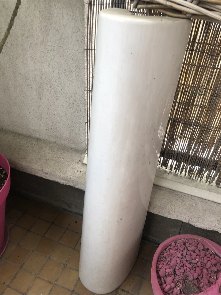 Lavabo Porcher sur colonne / pied + robinetterie + accessoires plomberie - Photo 4/4