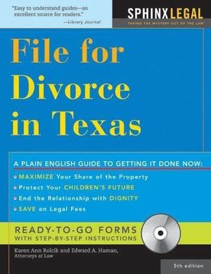 File for Divorce in Texas (Legal Survival Guides) by Karen Rolcik