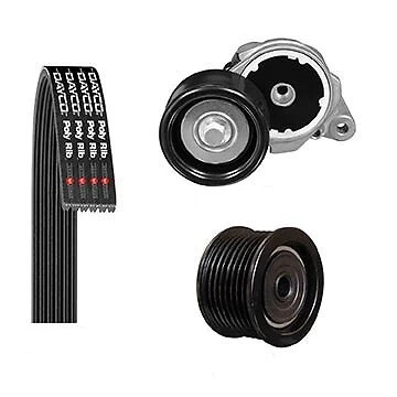 For 2008-2011 Lexus LX570 Serpentine Belt Drive Component Kit Dayco 2009 2010 - Image 2 of 2