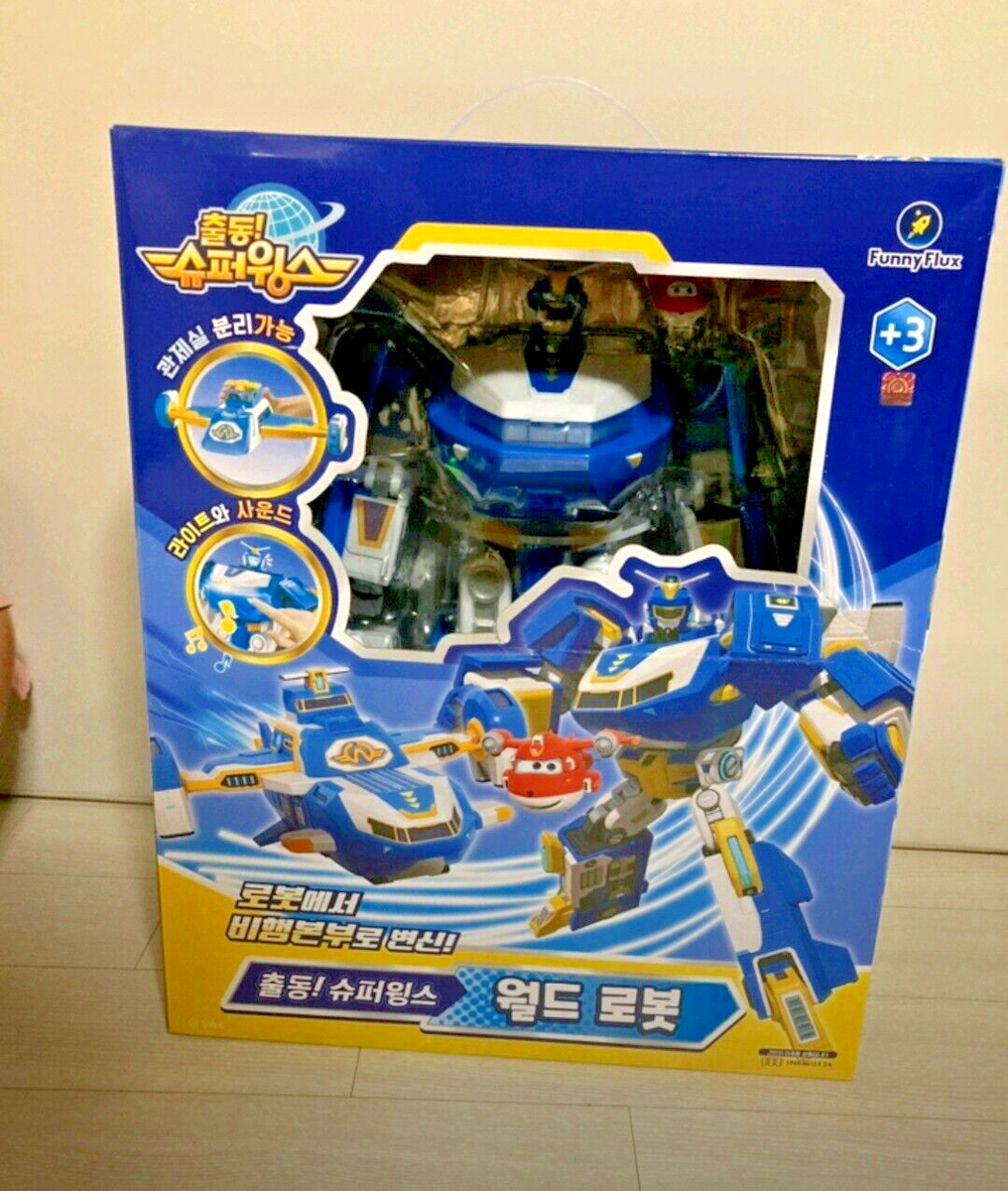 Super Wings World Robot Transformer World Flight Headquarter 13.4