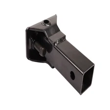  TIEWARDS Sleeve Hitch Adapter for 2" Receiver Black Heavy Duty Steel 