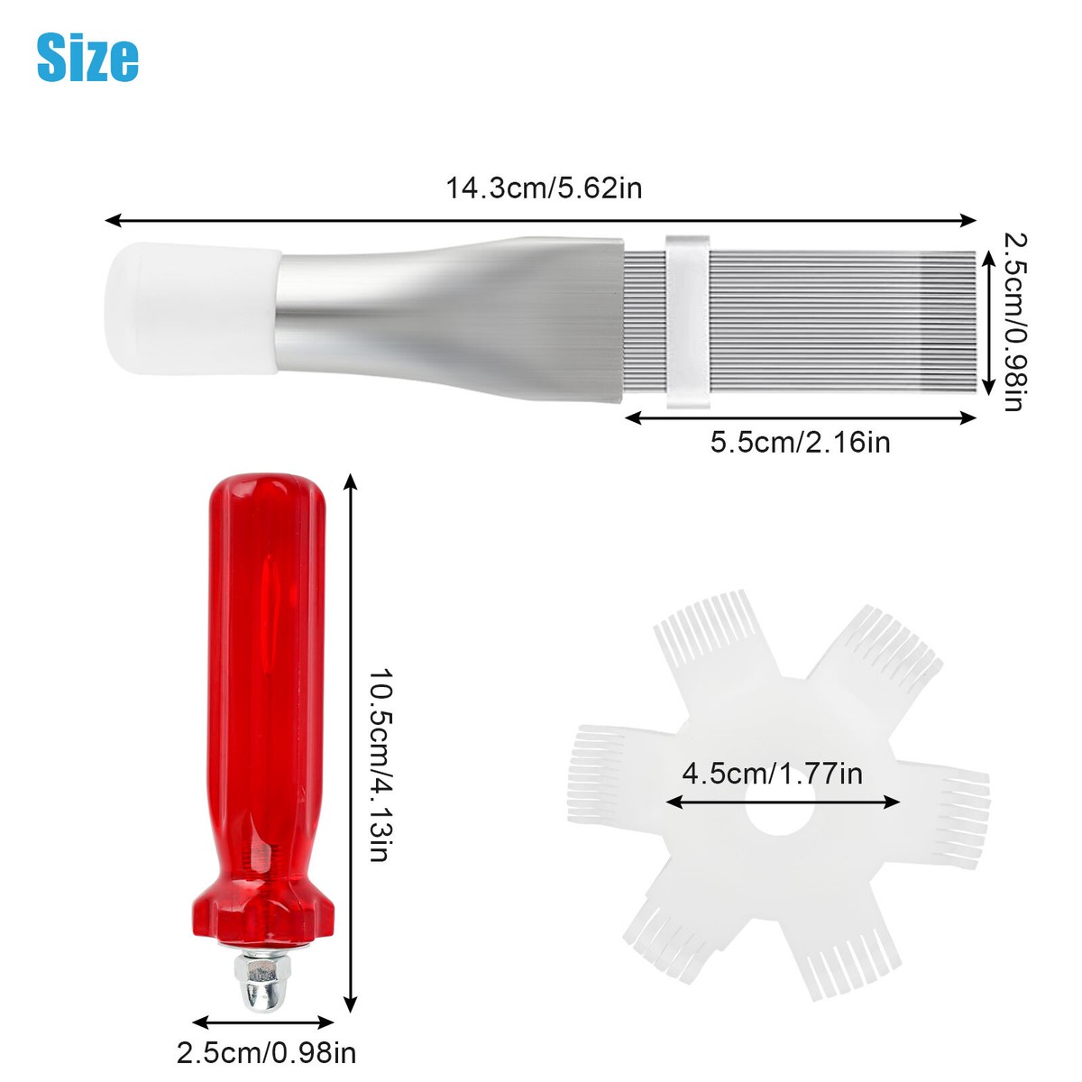 Air Conditioner Fin Comb Condenser&Radiator Fin Straightener