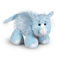 Webkinz Rhino NEW with SEALED code tag FULL Size HM196 Blue Quick Ship NWT 