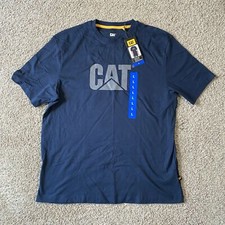 Las mejores ofertas en Camisas de manga corta CAT Negro para