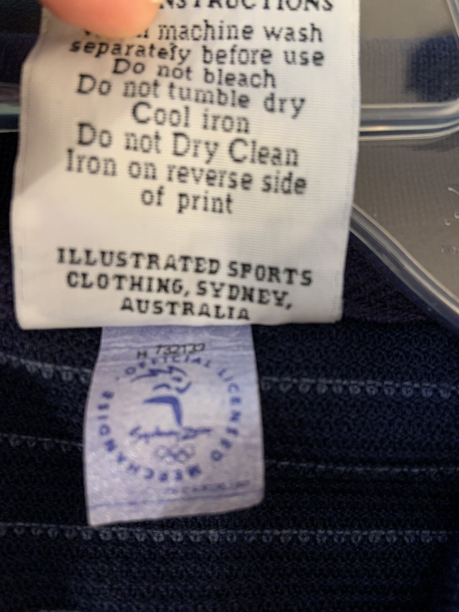 SYDNEY 2000 OLYMPICS VTG. Men's Mesh Polo Shirt~The Millennium