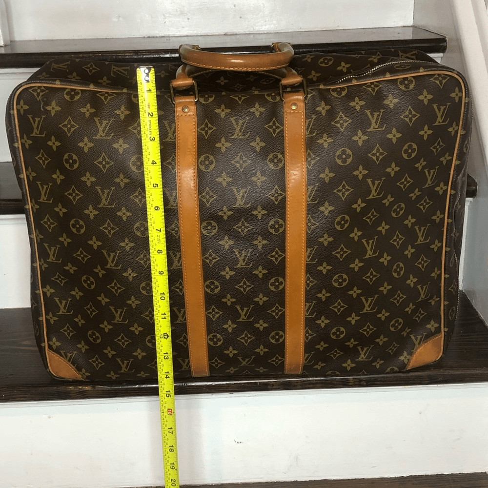 LOUIS VUITTON Monogram Sirius 55 Travel Bag Suitcase Overnight Bag Authentic 853 image 7