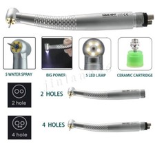 Dental 5 luces LED e-generador turbina alta velocidad pieza de mano KaV STYLE