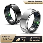 2025 New Smart Ring Health Tracker, IP68 Waterproof Heart Rate Monitor & Fitness